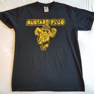 black Mustard Plug ska punk band shirt size M